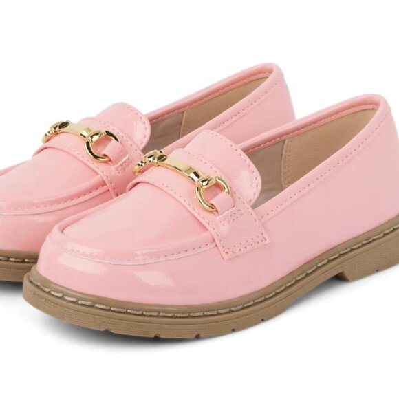 Gymboree Girls Pink Loafers - Toddler 5 - Brand New - Picture 1 of 7